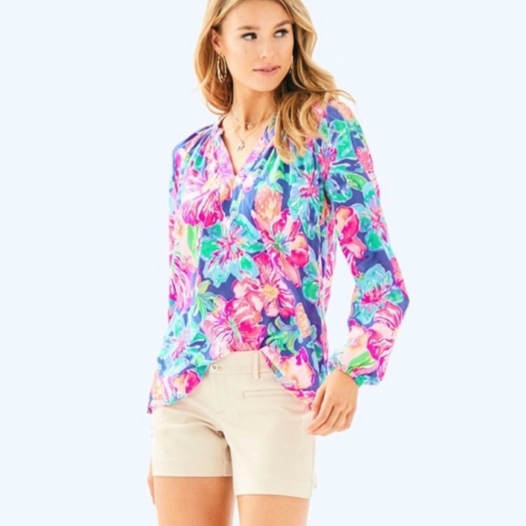 Lilly Pulitzer Pants - NWT Lilly Pulitzer Joette Stretch Shorts, size 8